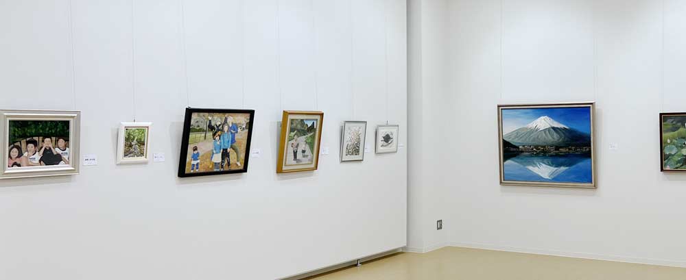 芳井教室展 搬入風景