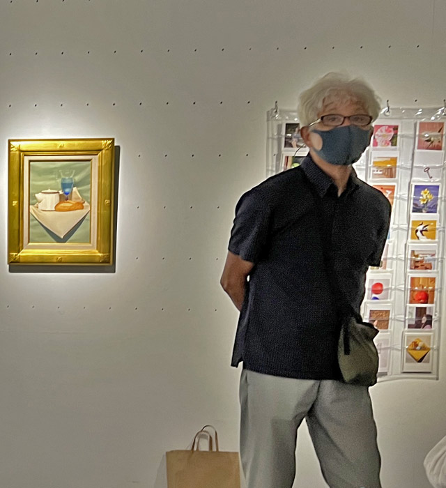 上西竜二 岡山教室展 搬入風景その5