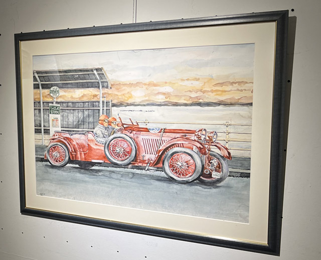 上西竜二 岡山教室展 作品その3