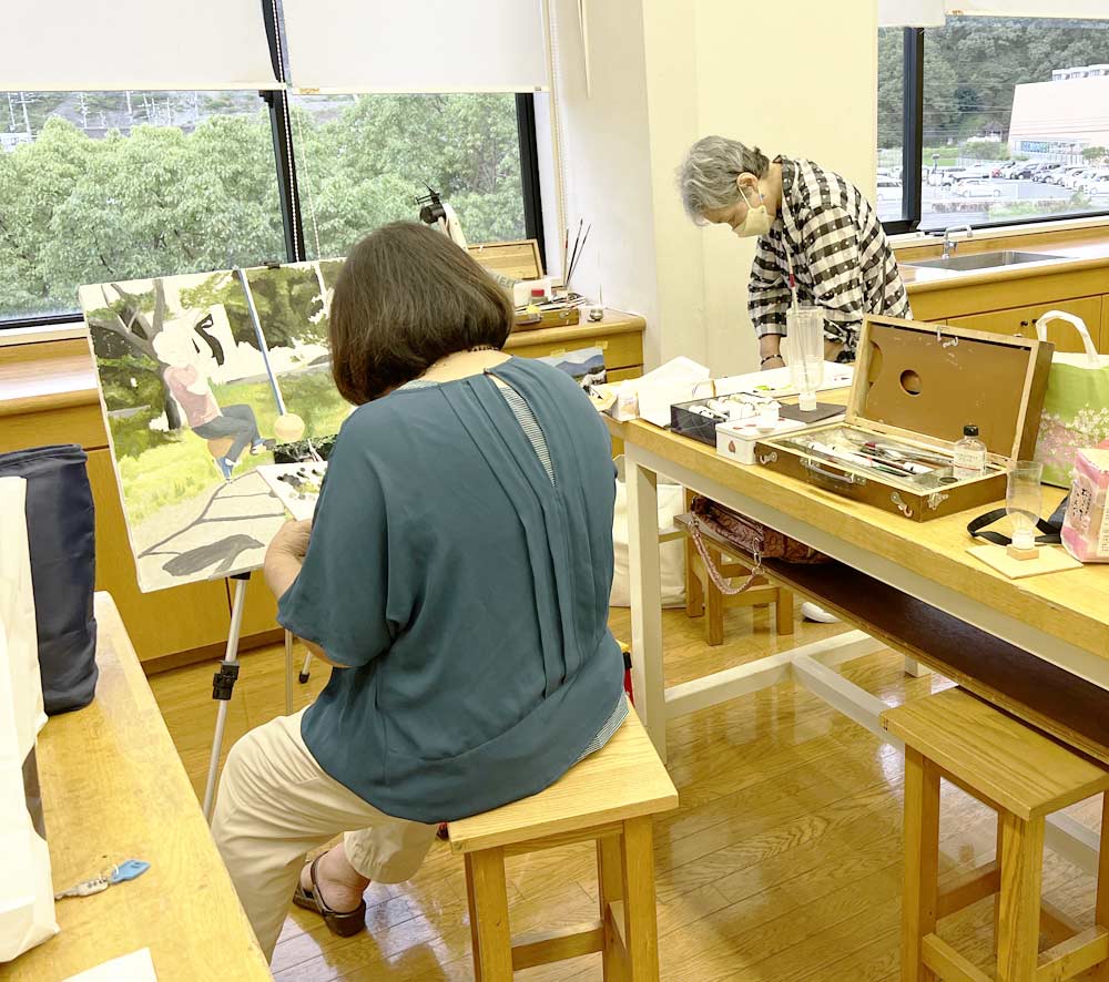 芳井絵画教室風景 その5