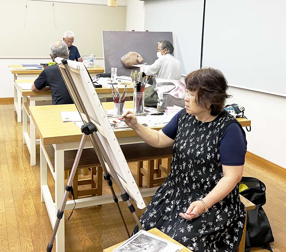 芳井絵画教室風景 その6