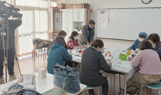 だるまのワークショップ風景 その2