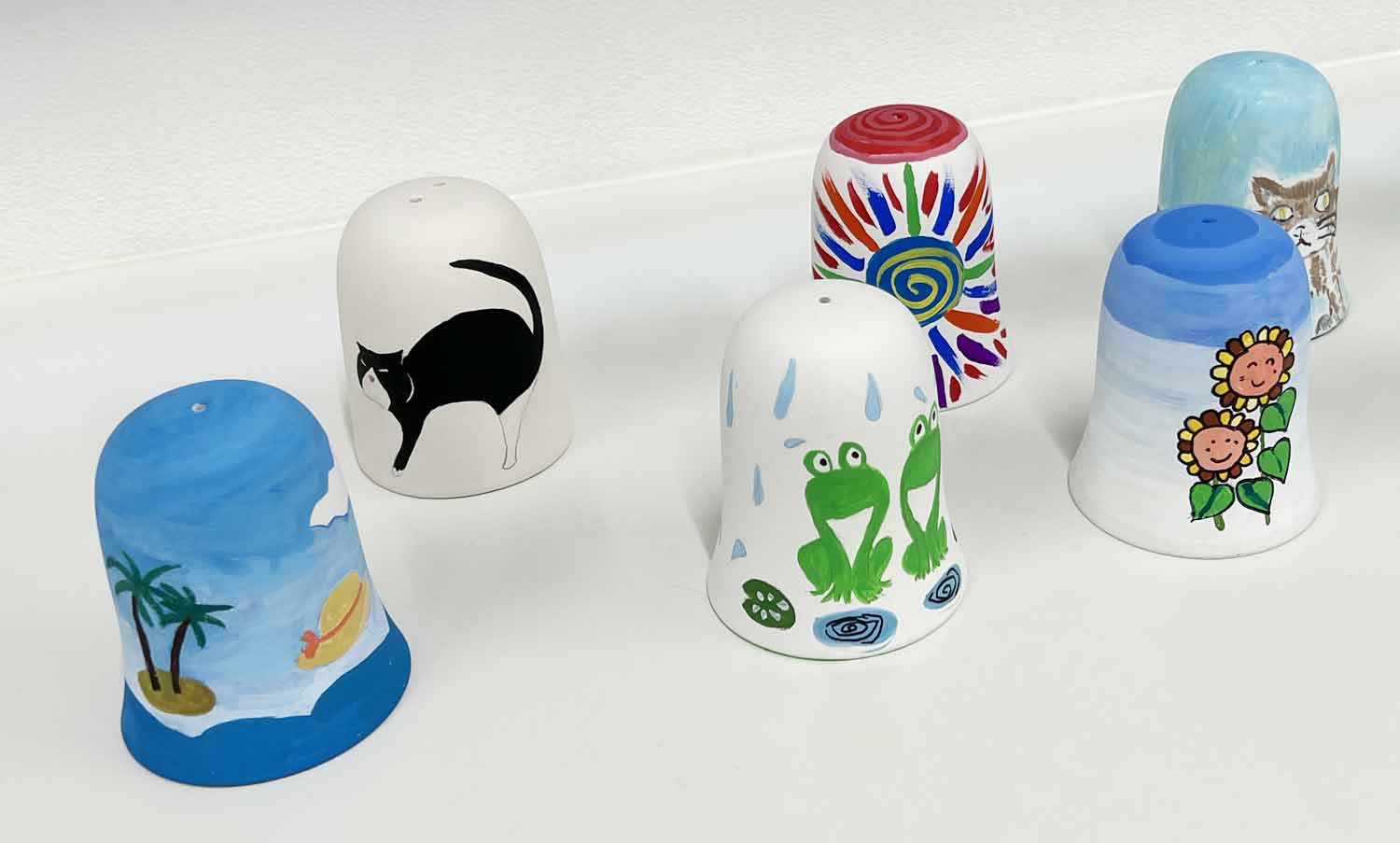 風鈴ワークショップ完成作品 その3