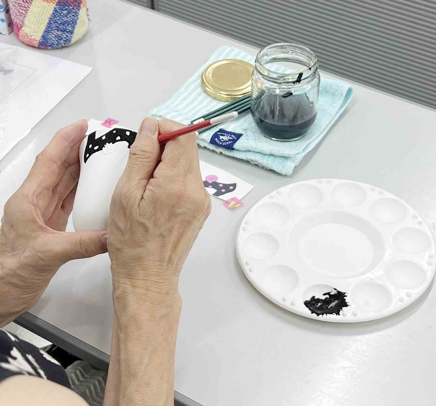 風鈴ワークショップ風景 その7