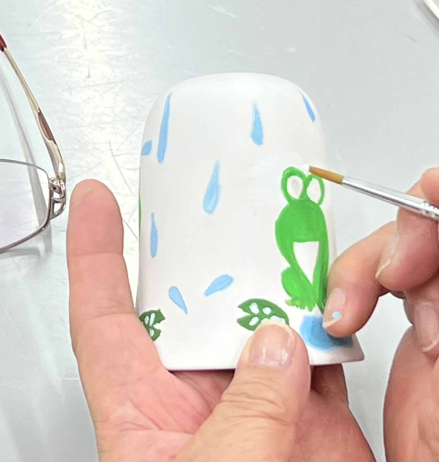 風鈴ワークショップ風景 その7