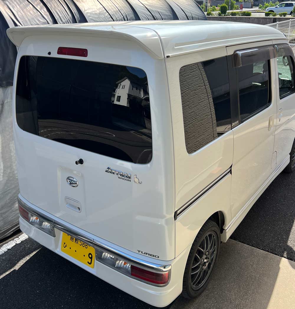 修理後アトレーワゴン写真