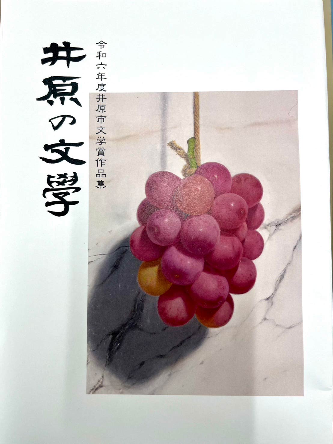 文学賞の表紙画像