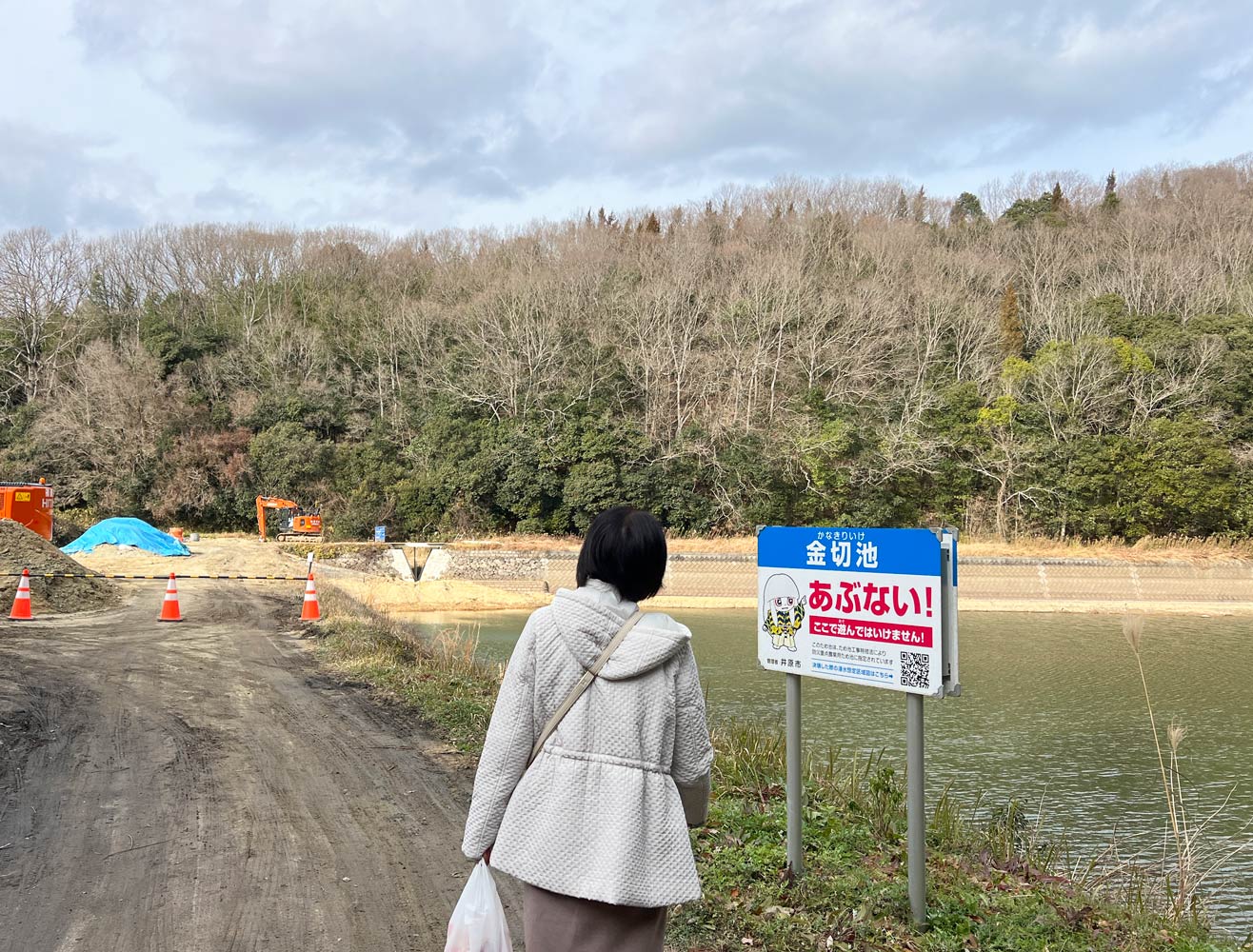 金切神社の風景